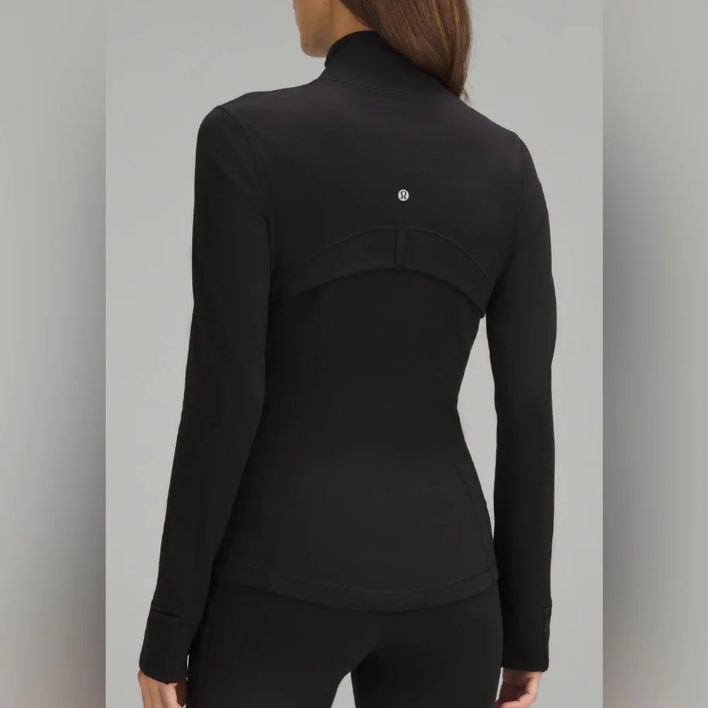 Lululemon Define Jacket Black Size 2 Full Zip Logo 💎EUC Retails $128 - Picture 3 of 10